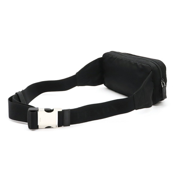 Prada Nylon Waist Black Bag Nero - Picture 1 of 7